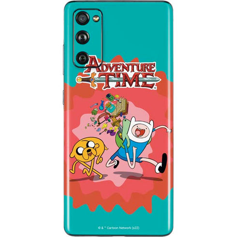 Adult Swim Adventure Time Jake and Finn Galaxy S20 Fan Edition Skin