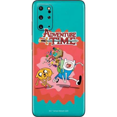 Adult Swim Adventure Time Jake and Finn Galaxy S20 Plus Skin