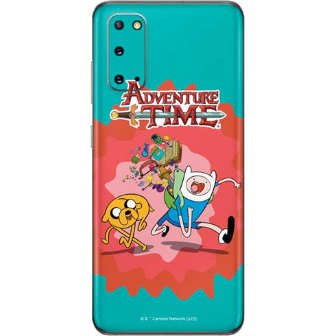 Adult Swim Adventure Time Jake and Finn Galaxy S20 Skin