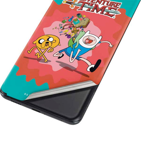 Adult Swim Adventure Time Jake and Finn Galaxy S21 5G Skin