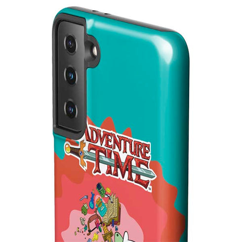 Adult Swim Adventure Time Jake and Finn Galaxy S21 FE Pro Case