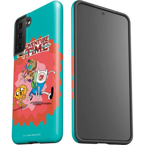 Adult Swim Adventure Time Jake and Finn Galaxy S21 FE Pro Case