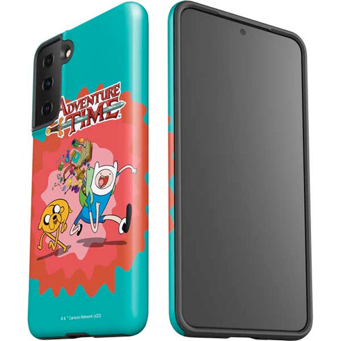 Adult Swim Adventure Time Jake and Finn Galaxy S21 Plus 5G Pro Case