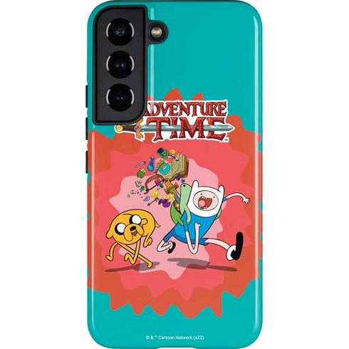 Adult Swim Adventure Time Jake and Finn Galaxy S22 Pro Case
