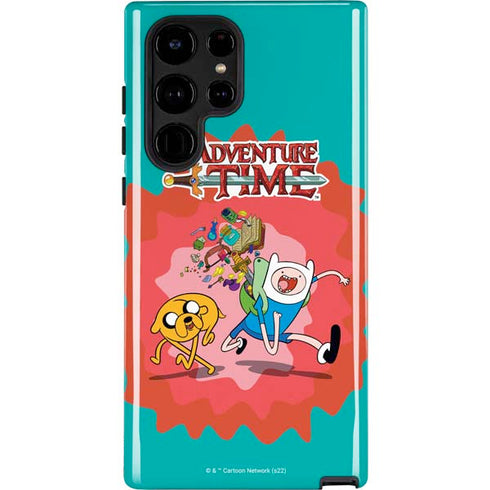 Adult Swim Adventure Time Jake and Finn Galaxy S22 Ultra Pro Case