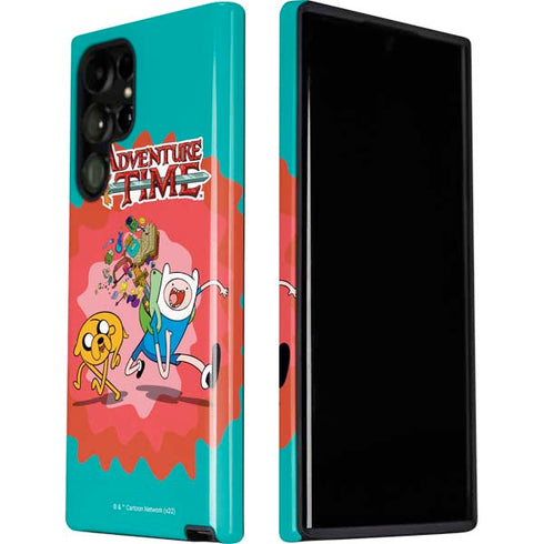 Adult Swim Adventure Time Jake and Finn Galaxy S22 Ultra Pro Case