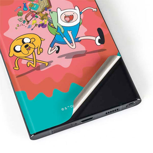 Adult Swim Adventure Time Jake and Finn Galaxy S22 Ultra Skin