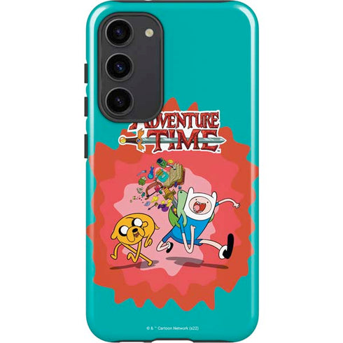 Adult Swim Adventure Time Jake and Finn Galaxy S23 Plus Pro Case