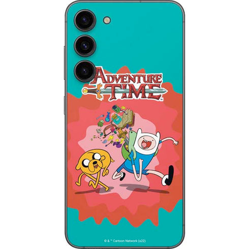Adult Swim Adventure Time Jake and Finn Galaxy S23 Plus Skin