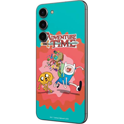 Adult Swim Adventure Time Jake and Finn Galaxy S23 Plus Skin