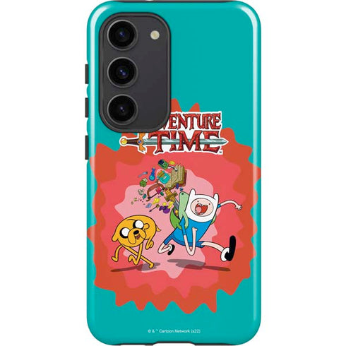 Adult Swim Adventure Time Jake and Finn Galaxy S23 Pro Case