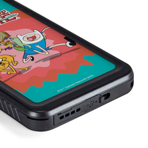 Adult Swim Adventure Time Jake and Finn Galaxy S23 Waterproof Case