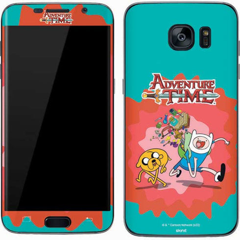 Adult Swim Adventure Time Jake and Finn Galaxy S7 Skin