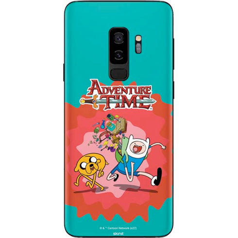 Adult Swim Adventure Time Jake and Finn Galaxy S9 Plus Skin