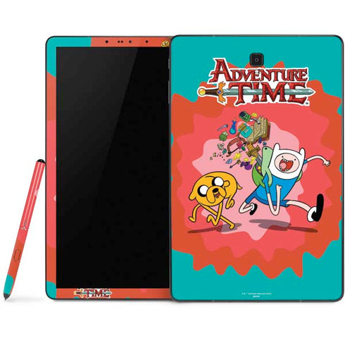 Adult Swim Adventure Time Jake and Finn Samsung Galaxy Tab Skin