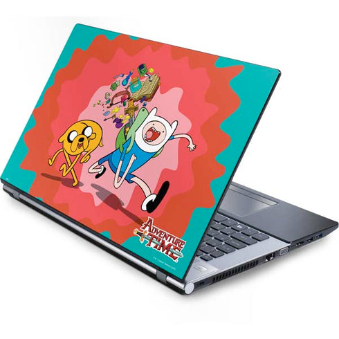 Adult Swim Adventure Time Jake and Finn Generic Laptop Skin
