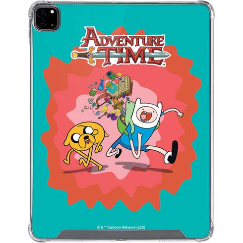 Adult Swim Adventure Time Jake and Finn iPad Pro 12.9in (2020) Clear Case