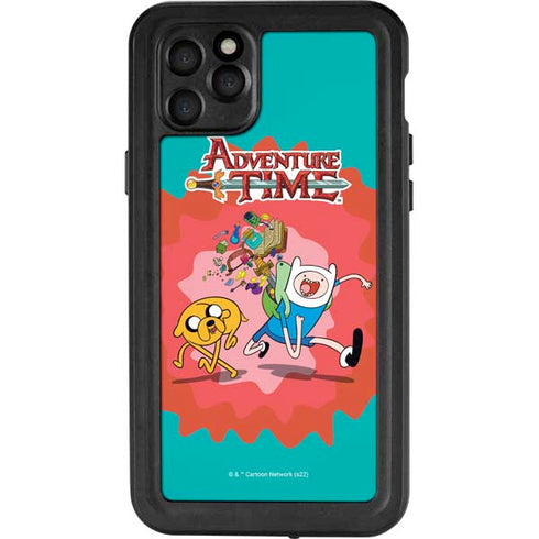 Adult Swim Adventure Time Jake and Finn iPhone 11 Pro Max Waterproof Case
