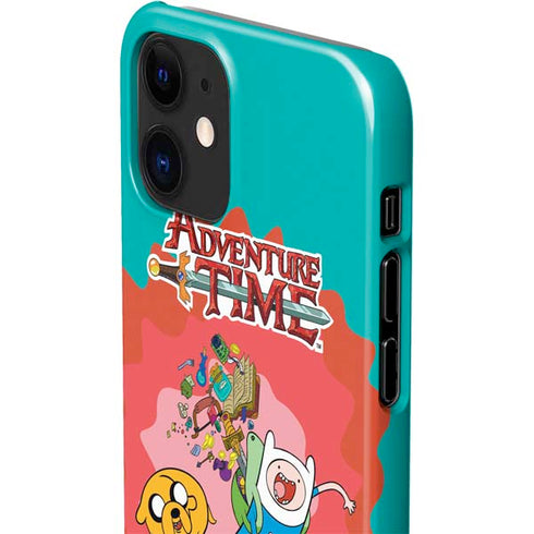 Adult Swim Adventure Time Jake and Finn iPhone 12 Mini Lite Case