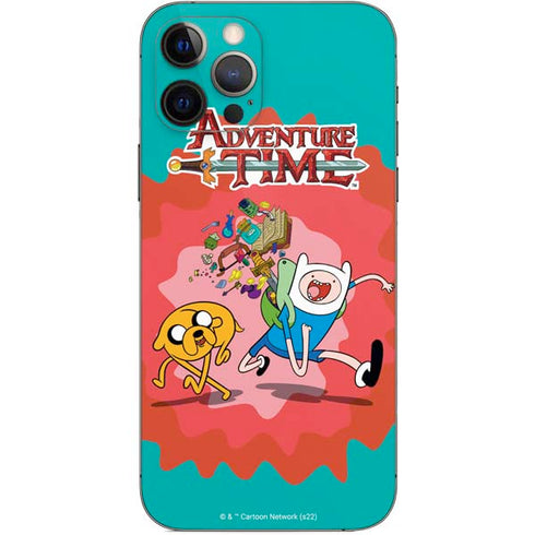 Adult Swim Adventure Time Jake and Finn iPhone 12 Pro Skin