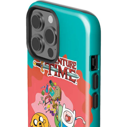 Adult Swim Adventure Time Jake and Finn iPhone 13 Pro Max Impact Case
