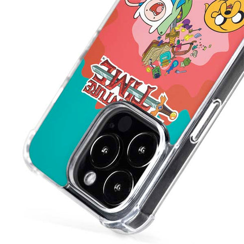Adult Swim Adventure Time Jake and Finn iPhone 15 Pro Max MagSafe Case