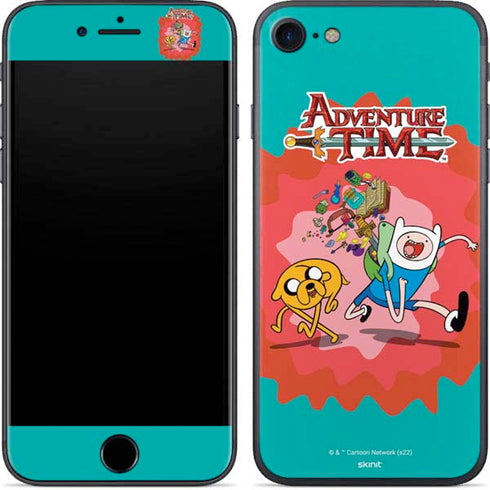 Adult Swim Adventure Time Jake and Finn iPhone 7 Skin