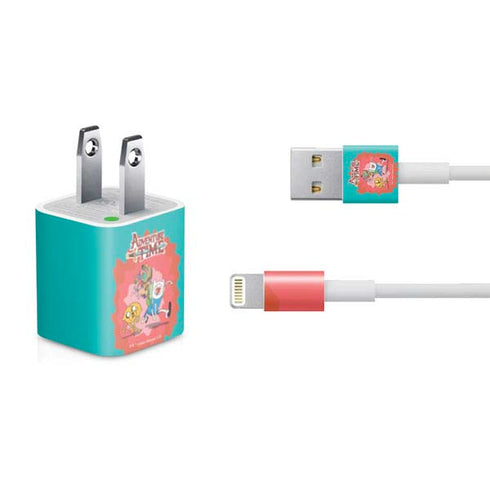 Adult Swim Adventure Time Jake and Finn iPhone Charger (5W USB) Skin
