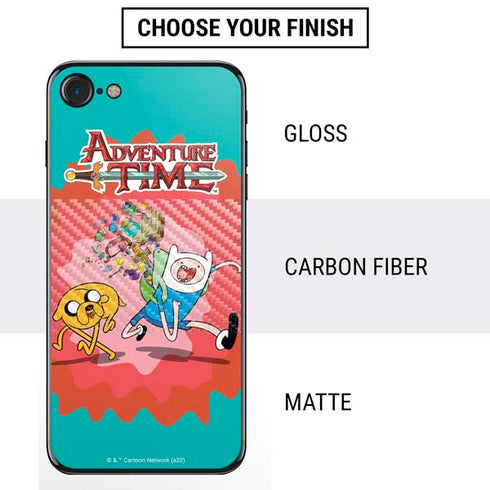 Adult Swim Adventure Time Jake and Finn iPhone SE (2nd & 3rd Gen) Skin