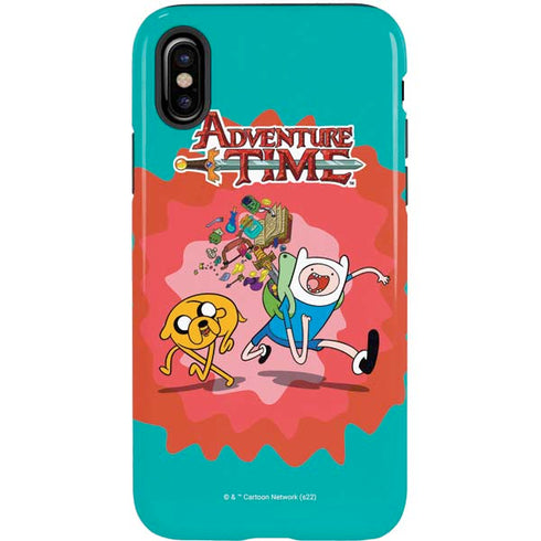 Adult Swim Adventure Time Jake and Finn iPhone XS Pro Case