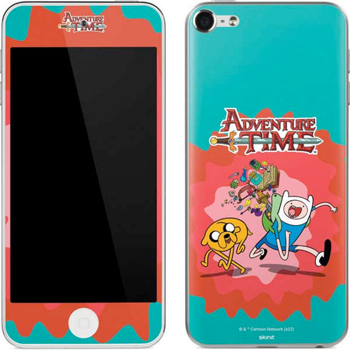 Adult Swim Adventure Time Jake and Finn Apple iPod Skin