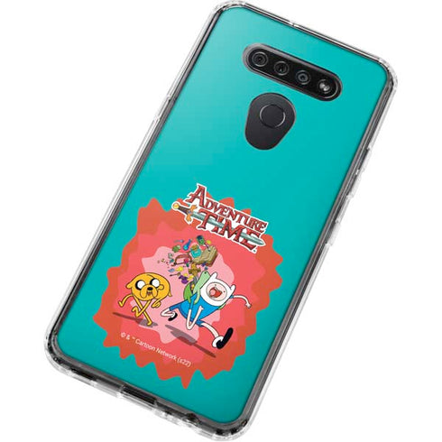 Adult Swim Adventure Time Jake and Finn LG K51/Q51 Clear Case