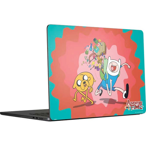 Adult Swim Adventure Time Jake and Finn MacBook Air 15 in (2023) Skin