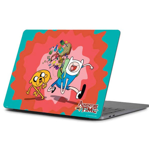 Adult Swim Adventure Time Jake and Finn Apple MacBook Pro 13-inch Skin