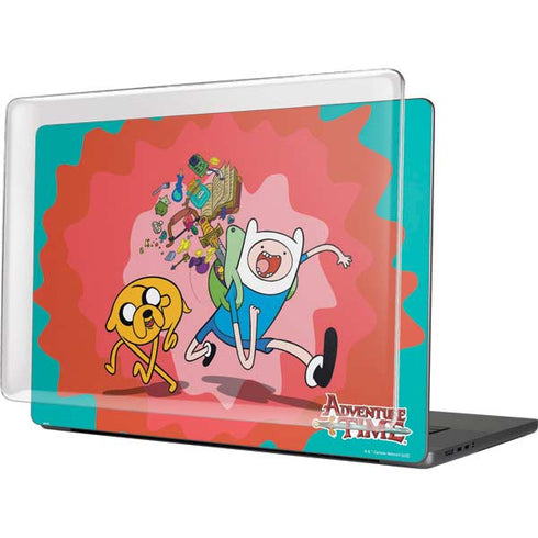 Adult Swim Adventure Time Jake and Finn MacBook Pro 16in (2021-25) Case plus Skin