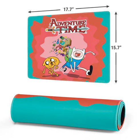 Adult Swim Adventure Time Jake and Finn Gaming Mouse Pad