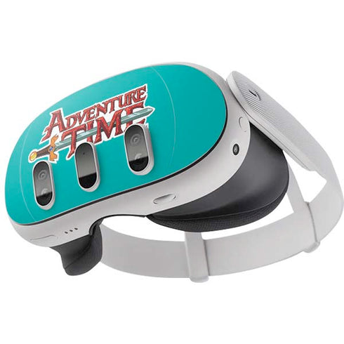 Adult Swim Adventure Time Jake and Finn Meta Quest 3 Skin