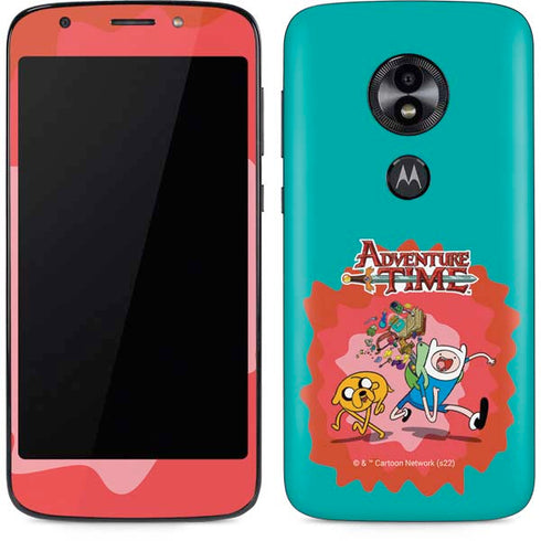 Adult Swim Adventure Time Jake and Finn Moto E5 Play Skin