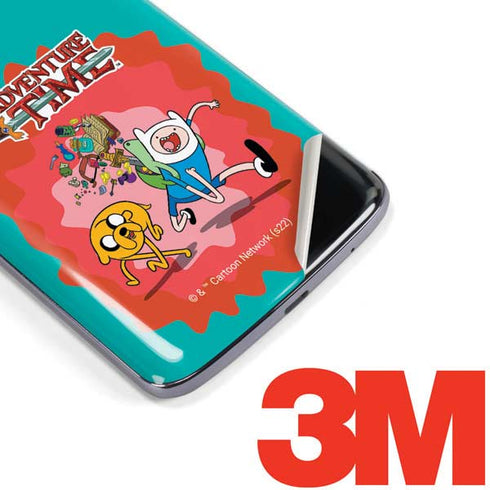 Adult Swim Adventure Time Jake and Finn Moto E5 Plus Skin