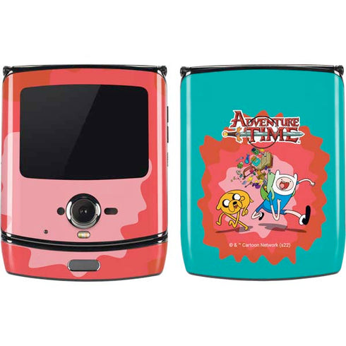 Adult Swim Adventure Time Jake and Finn Motorola RAZR Skin