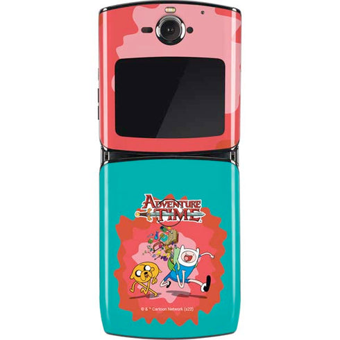 Adult Swim Adventure Time Jake and Finn Motorola RAZR Skin