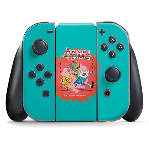 Adult Swim Adventure Time Jake and Finn Nintendo Switch (2017-2021) Joy-Con Controller Skin