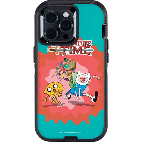Adult Swim Adventure Time Jake and Finn Otterbox Defender iPhone Skin