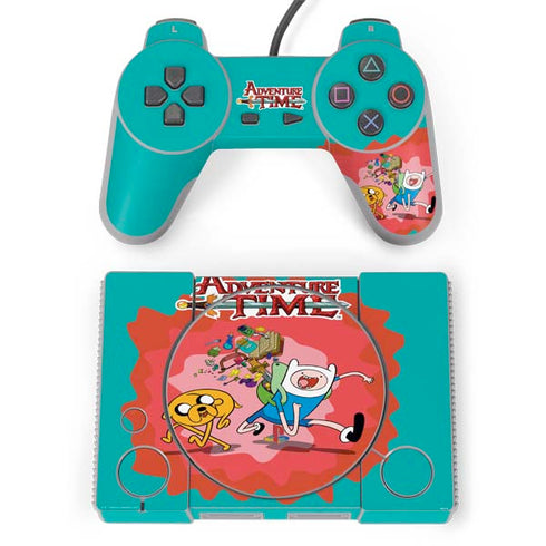 Adult Swim Adventure Time Jake and Finn PlayStation Classic Bundle Skin