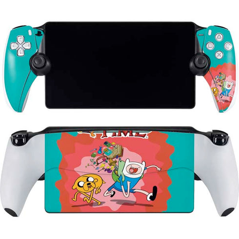 Adult Swim Adventure Time Jake and Finn PlayStation Portal Remote Player Skin