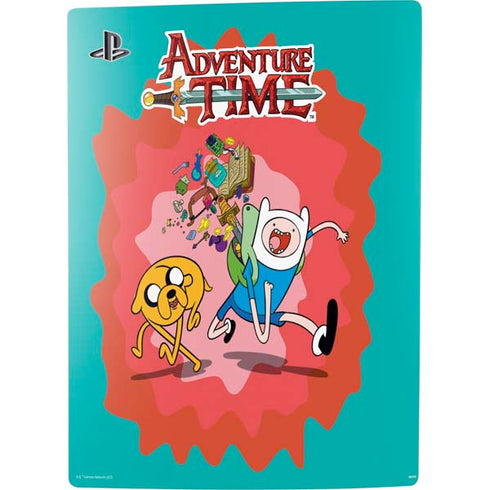Adult Swim Adventure Time Jake and Finn PS5 Console Skin
