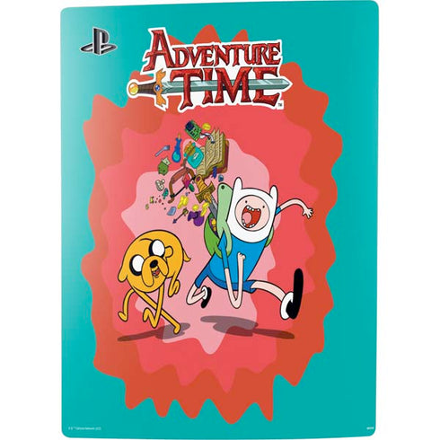 Adult Swim Adventure Time Jake and Finn PS5 Digital Edition Console Skin