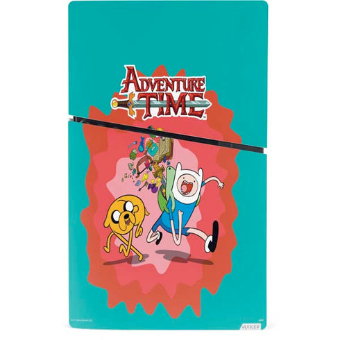 Adult Swim Adventure Time Jake and Finn PS5 Slim Digital Edition Bundle Skin