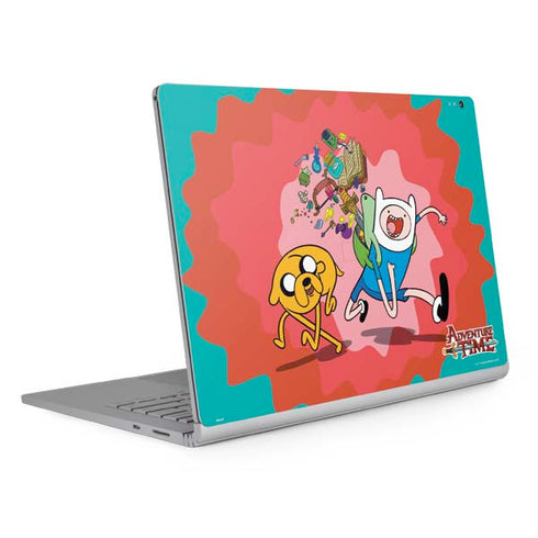Adult Swim Adventure Time Jake and Finn Surface Book 2 13.5in Skin