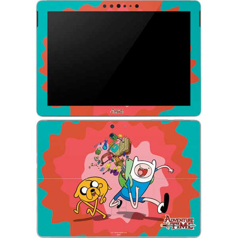 Adult Swim Adventure Time Jake and Finn Surface Go Skin